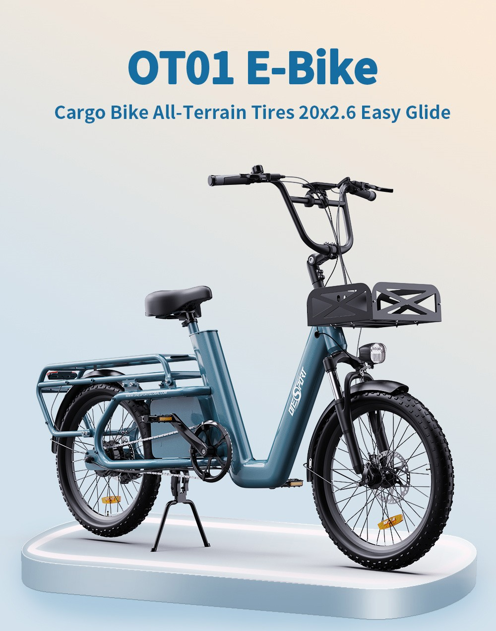 Nákladný elektrobicykel OneSport OT01